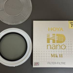 Hoya HD Nano MkII CPL Filter (72mm)