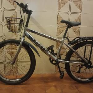24 吋銀色單車