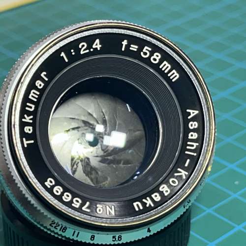 Takumar Asahi-Kogaku 58mm f/2.4 已M37口改M42口