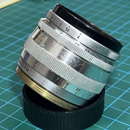 Takumar Asahi-Kogaku 58mm f/2.4 已M37口轉M42口