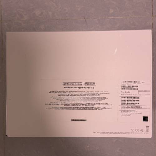 Apple M2 Max Mac Studio (32GB RAM + 512GB Storage)