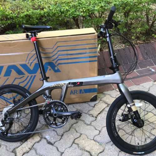 JAVA ARIA 18S M2000變速 20吋 碳纖維 折叠車
