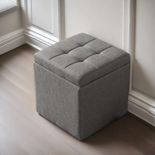 New全新收納凳儲物仿皮或布凳仔沙發櫈仔正方形長方形收納箱換鞋椅storage stool st...