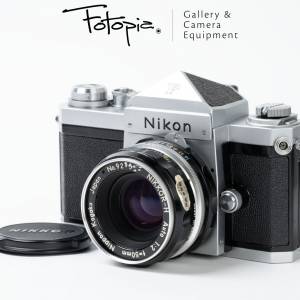 || Nikon F - Silver with Nikkor-H 50mm F2 - Non-AI $3300 ||