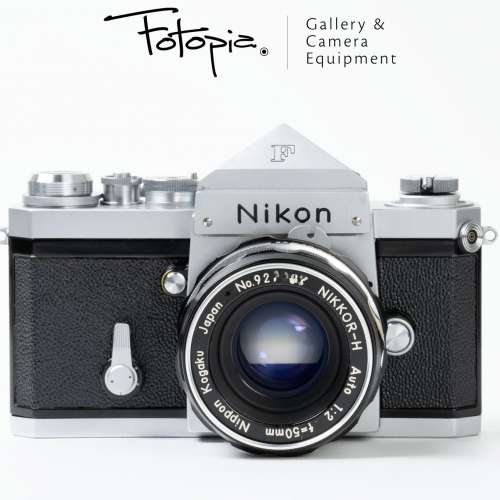 || Nikon F - Silver with Nikkor-H 50mm F2 - Non-AI $3300 ||