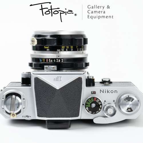 || Nikon F - Silver with Nikkor-H 50mm F2 - Non-AI $3300 ||