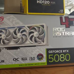 ASUS ROG ASTRAL RTX5080 16GD7 白色