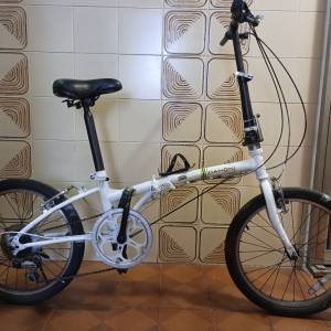 20 吋 白 Dahon 摺車