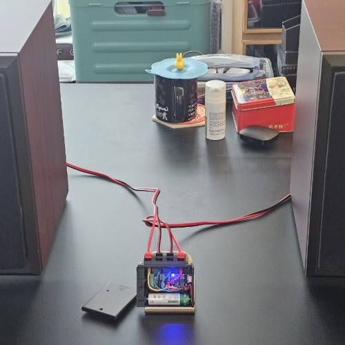 口袋擴音機，適合買賣二手揚聲器時，作現場測試揚聲器好壞用