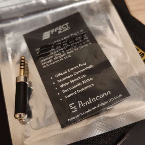 28Mart 大水喉 (2.5mm 2 pin) 加 Effect Audio 2.5 to 4.4 轉頭及28Mart 2絞 油浸2...