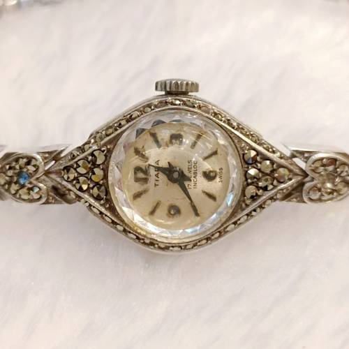 💥 no bargain 議價請移玉步⌚ Vintage Swiss「TIARA」😍#上鏈腕錶Manual winding ...