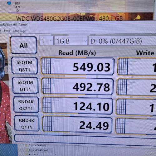 WD Green 480GB M.2 SATA SSD