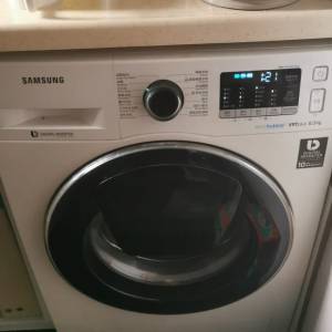 $400 Samsung 三星 前置式洗衣機 (8kg, 1200轉/分鐘) WW80K5210VX/SH