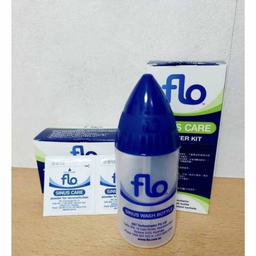 Flo sinus care starter kit 深層鼻竇沖洗瓶 + 深層鼻竇沖洗補充裝23包裝