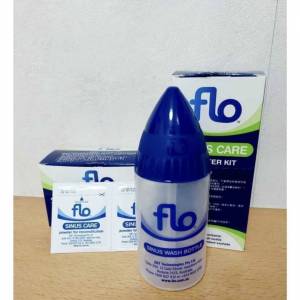 Flo sinus care starter kit 深層鼻竇沖洗瓶 + 深層鼻竇沖洗補充裝23包裝
