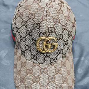 Gucci 經典啡 Cap帽