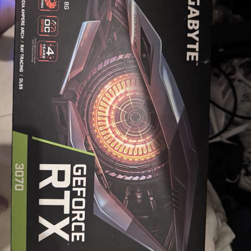 gigabyte rtx 3070 8g gaming oc