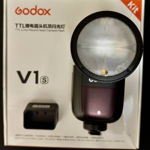 Godox V1S TTL Li-ion Round Head Camera Flash Kit