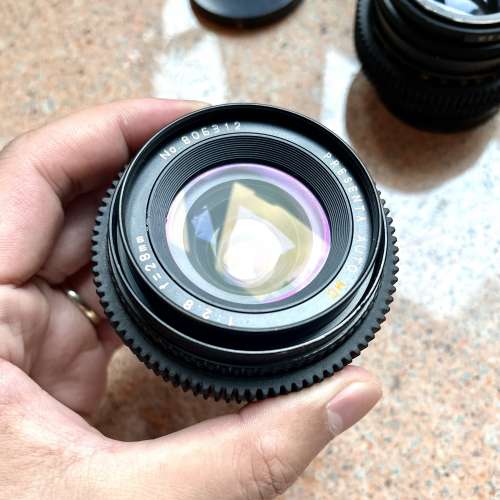 八羽怪 俄仔鏡 M24 HELIOS 58/2, 37/2.8, 28/2.8 3支鏡連m24 to sony轉接環