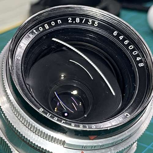 Carl Zeiss Jena 35mm f/2.8 M42-mount 白銀版