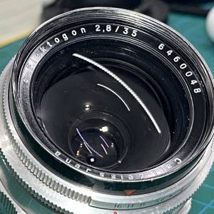 Carl Zeiss Jena 35mm f/2.8 M42-mount 白銀版