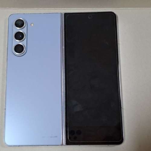 samsung fold 5 12+512 雙卡港行冰藍色
