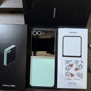三星galaxy z Flip6 512,港行雙卡，完美冇花，全套齊有單還有保養至10月，送全新三...