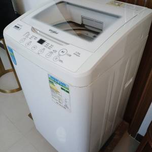 8成新Whirlpool惠而浦珍珠白洗衣機