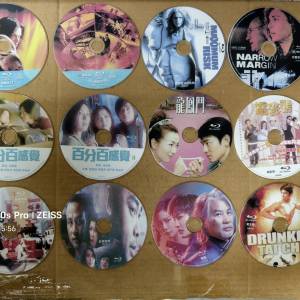 藍光碟 12 只（全有中字）共$50
