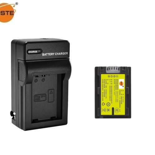 DSTE NP-FH50 H-Series Fully Decoded Lithium-Ion Battery With AC Travel Charger