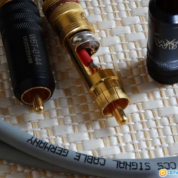 1M原裝德國製 WBT 訊號線 $1600