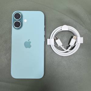 99%New iPhone 16 128GB 綠色 香港行貨 蘋果保養到2026年8月14日 電池100% 有配件 ...
