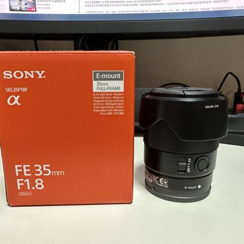 Sony FE 35mm F1.8 for Sony E Mount (SEL35F18F)