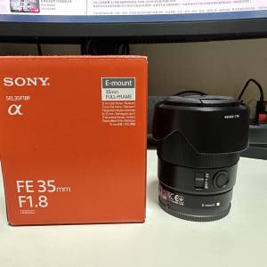 Sony FE 35mm F1.8 for Sony E Mount (SEL35F18F)