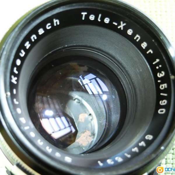 90/3.5 EXA mount  Schneider tele xenar 人像鏡  made in Germany