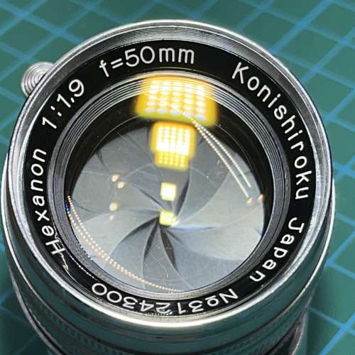 Konica Hexanon 50mm f/1.9 L39-mount 小西六