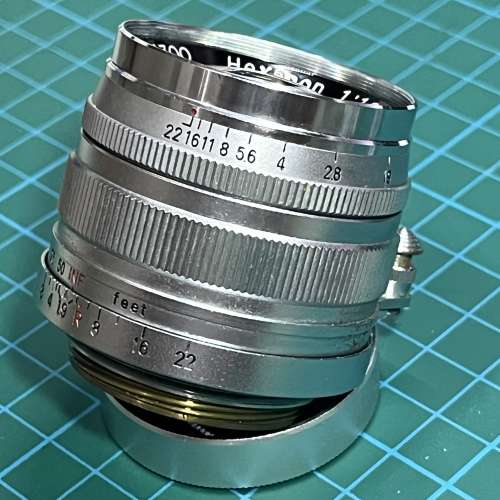 Konica Hexanon 50mm f/1.9 L39-mount 小西六