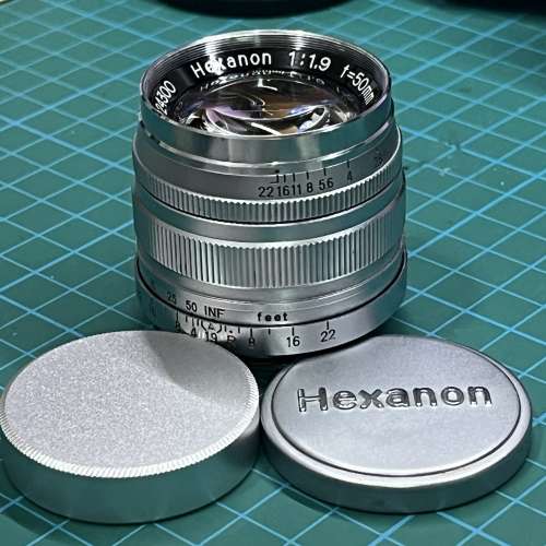 Konica Hexanon 50mm f/1.9 L39-mount 小西六