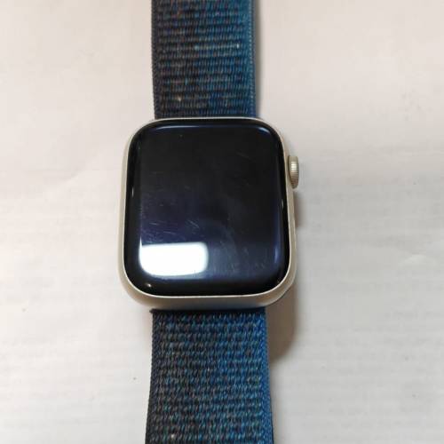 Apple Watch Series 8星光銀45mm