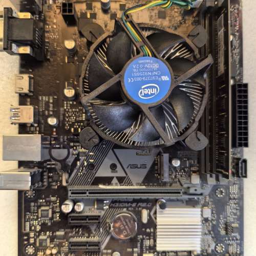 i3 9100F +Asus Prime 310M-E R2.0 +8G DDR4 Ram