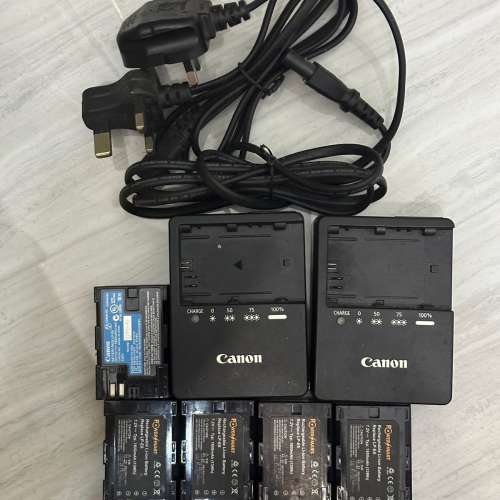 Canon EOS 6D Mark I DSLR Body 連 2 充電 5電池