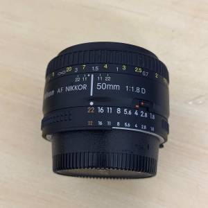 Nikon AF Nikkor 50mm f/1.8D Lens