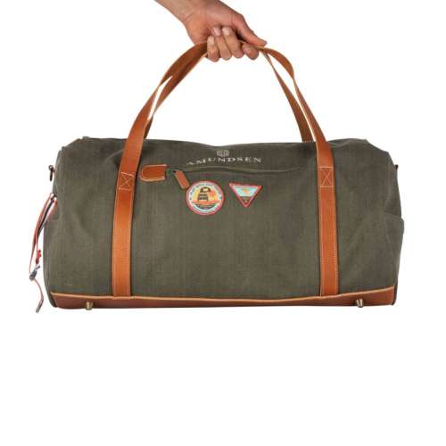 北歐牌子 Amundsensports 35L 帆布+真皮手提包