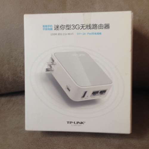 💻 TP-LINK WiFi Router with USB Charger TL-WR720N USED 迷你型3G無線路由器 💻