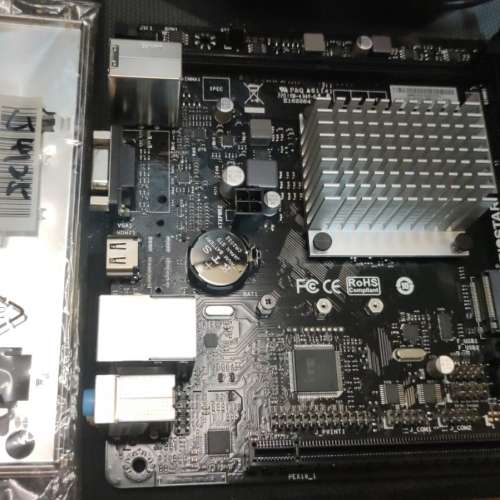 ITX主版 BIOSTAR J4125NHU (DDR4) ((正版Window10Home))內建四核心CPU