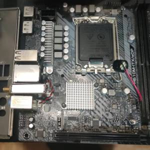 ITX主版  ASRock H610M-ITX/eDP (DDR4) Socket 1700 支援12、13、14代CPU