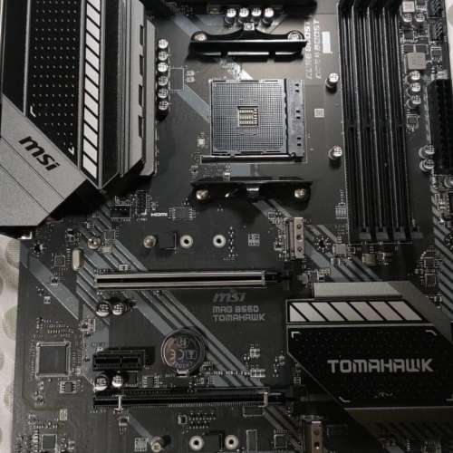 MAG B550 TOMAHAWK ATX主機板 Socket AM4