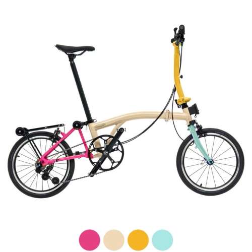 2025 最新車架配色 ACEOFFIX Y5 5速 鋁合金折叠車 送前後蛙燈叮叮