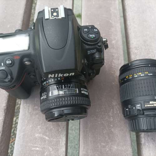 Nikon D700+AF 35MM F2+AF28-200mm