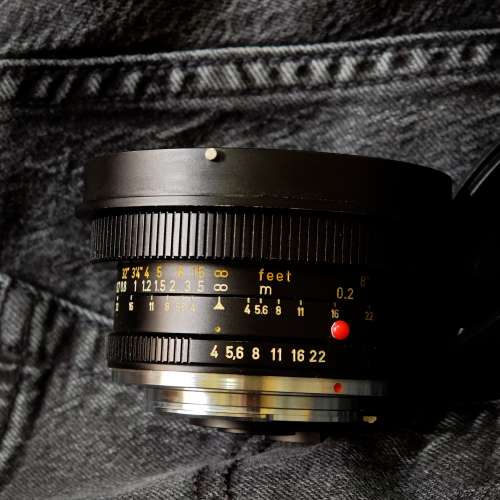 全場最平 LEITZ Leica Super Angulon - R 21mm F4 連原廠filter